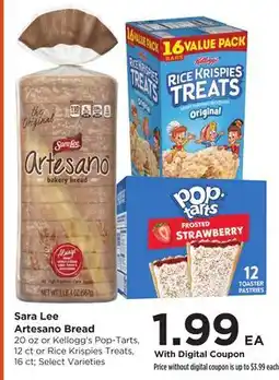 Food 4 Less Sara Lee Artesano Bread offer