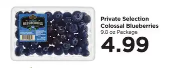 Food 4 Less Private Selection Colossal Blueberries offer