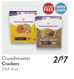 Fresh Thyme Crunchmaster Crackers offer