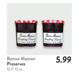 Fresh Thyme Bonne Maman Preserves offer