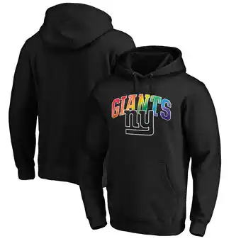 Walmart Men's Black New York Giants Pride Logo Pullover Hoodie offer