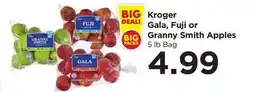 Food 4 Less Kroger Gala, Fuji or Granny Smith Apples offer