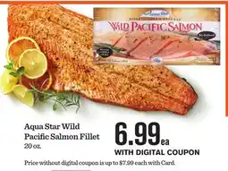 Mariano's Aqua Star Wild Pacific Salmon Fillet offer