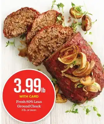 Mariano's Fresh 80% Lean Ground Chuck offer