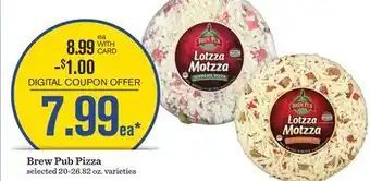 Mariano's Brew Pub Pizza offer