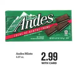 Mariano's Andes Mints offer