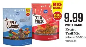 Mariano's Kroger Trail Mix offer