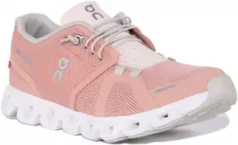 Walmart On Running Cloud 5 Women's Speed Lace Up Mesh Running Shoes In Rose Size 9.5 offer