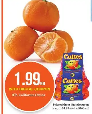 Mariano's 3 lb. California Cuties offer