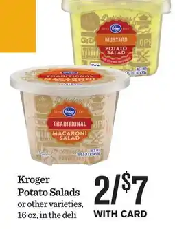 Mariano's Kroger Potato Salads offer