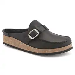 Walmart Birkenstock Buckley Leather Clog, 36, Black offer