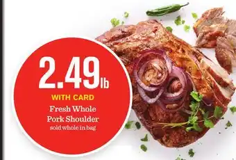 Mariano's Fresh Whole Pork Shoulder offer