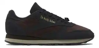 Walmart Reebok Adult Mens Classic Leather Harry Potter Lifestyle Sneakers offer