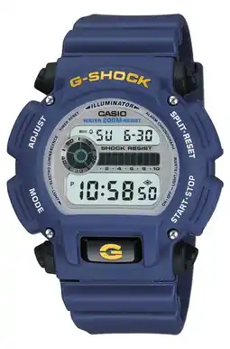 Walmart Casio Men's G-Shock Blue Resin Watch DW9052-2 offer