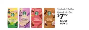 Jewel-Osco Starbucks Coffee Ground offer