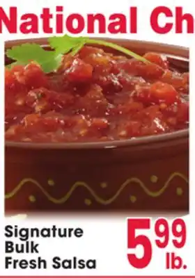 Jewel-Osco Signature Bulk Fresh Salsa offer