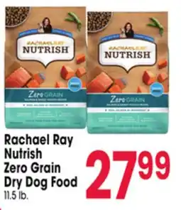 Jewel-Osco Rachael Ray Nutrish Zero Grain Dry Dog Food offer