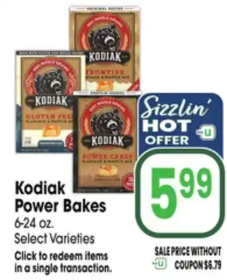 Jewel-Osco Kodiak Power Bakes offer