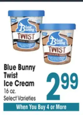 Jewel-Osco Blue Bunny Twist Ice Cream offer