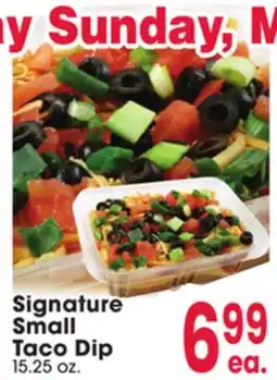 Jewel-Osco Signature Small Taco Dip offer