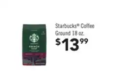 Jewel-Osco Starbucks Coffee Ground offer