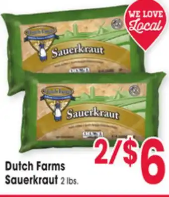 Jewel-Osco Dutch Farms Sauerkraut offer