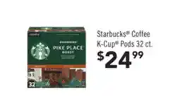 Jewel-Osco Starbucks Coffee K-Cup Pods offer