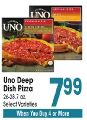 Jewel-Osco Uno Deep Dish Pizza offer