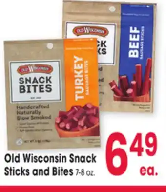 Jewel-Osco Old Wisconsin Snack Sticks and Bites offer