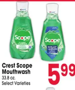 Jewel-Osco Crest Scope Mouthwash offer