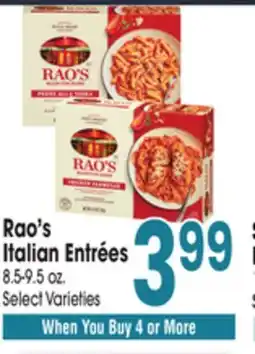 Jewel-Osco Rao's Italian Entrées offer