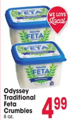 Jewel-Osco Odyssey Traditional Feta Crumbles offer