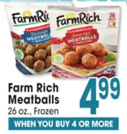 Jewel-Osco Farm Rich Meatballs offer