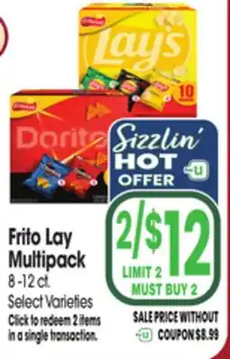 Jewel-Osco Frito Lay Multipack offer