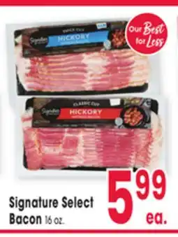 Jewel-Osco Signature Select Bacon offer