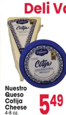 Jewel-Osco Nuestro Queso Cotija Cheese offer