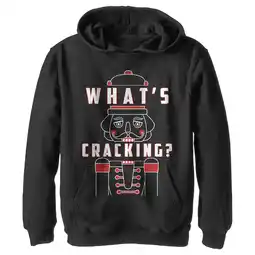 Walmart Boy's Lost Gods What’s Cracking? Pull Over Hoodie Black Small offer