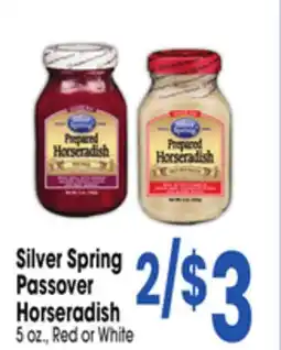 Jewel-Osco Silver Spring Passover Horseradish offer