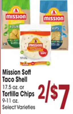 Jewel-Osco Mission So Taco Shell 17.5 oz. or Tortilla Chips 9-11 oz offer