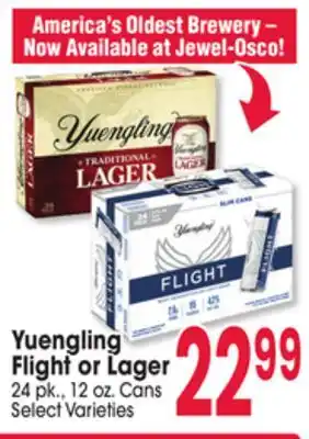 Jewel-Osco Yuengling Flight or Lager offer