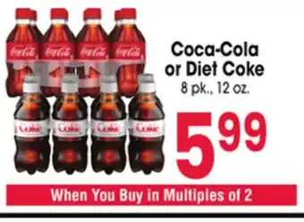 Jewel-Osco Coca-Cola or Diet Coke offer