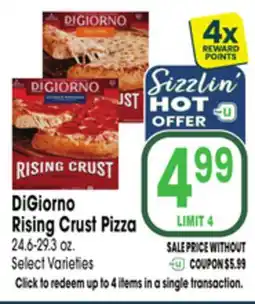 Jewel-Osco DiGiorno Rising Crust Pizza offer