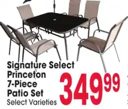 Jewel-Osco Signature Select Princeton 7-Piece Patio Set offer