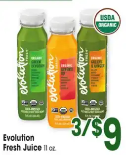 Jewel-Osco Evolution Fresh Juice offer