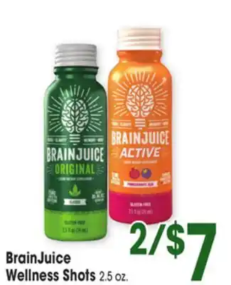 Jewel-Osco BrainJuice Wellness Shots offer