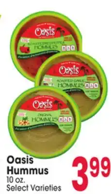 Jewel-Osco Oasis Hummus offer