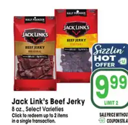 Jewel-Osco Jack Link's Beef Jerky offer