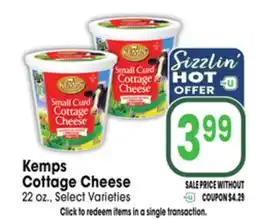 Jewel-Osco Kemps Cottage Cheese offer