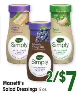 Jewel-Osco Marzetti's Salad Dressings offer