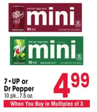 Jewel-Osco 7 • UP or Dr Pepper offer